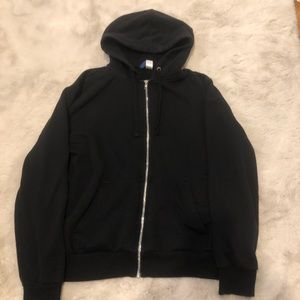 Black zip up